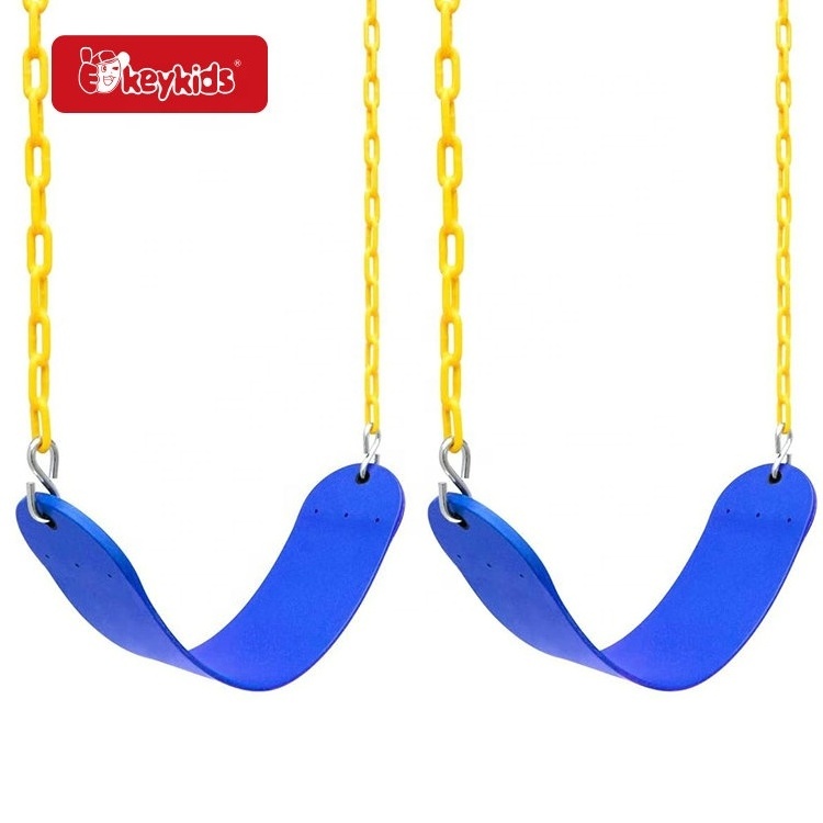 Kids Outdoor Heavy Duty Swing Seat with Anti-Rust Chains W01D296