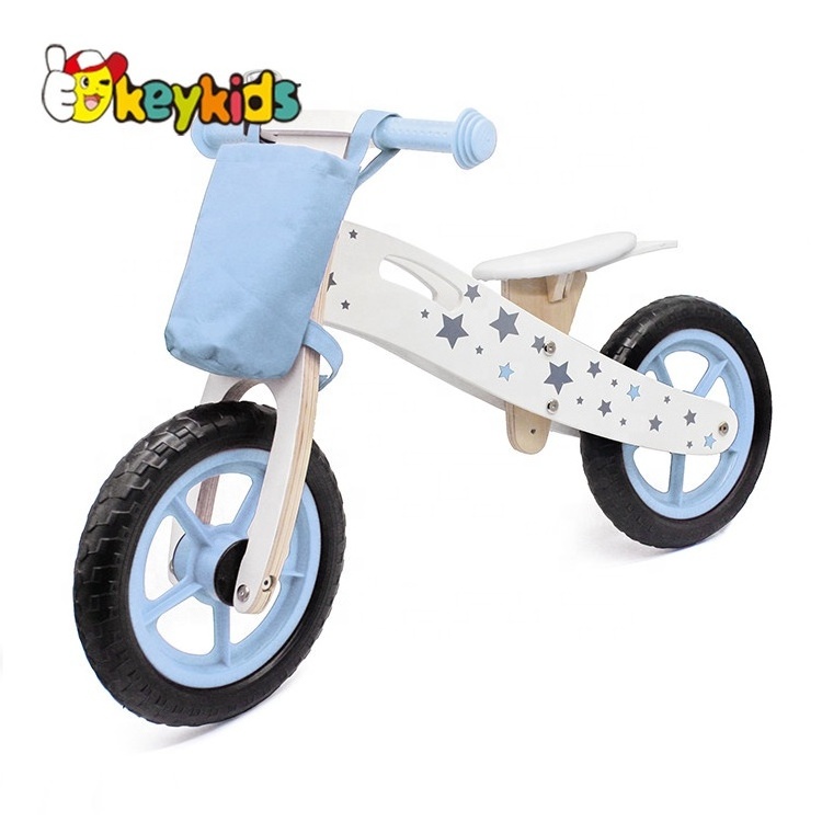 Ready to ship pedal less wooden toddler bike for wholesale W16C194D