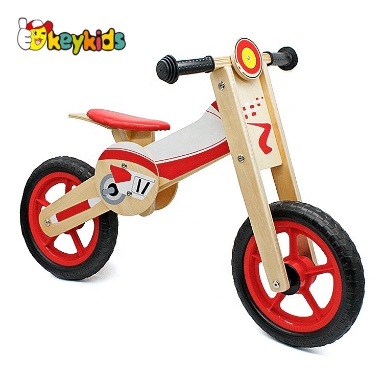 hot sale kids wooden bike,popular wooden balance bike,new fashion kids bike W16C194