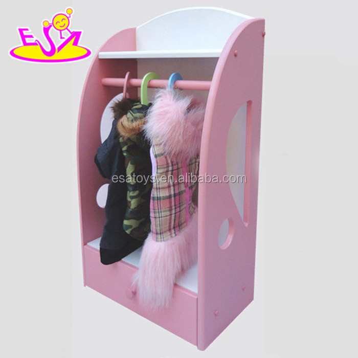 Pet Furniture Dog Closet and Wardrobe With Storage Drawers,Hot Selling Pet Clothes Closet With Storage Drawer W06F010A