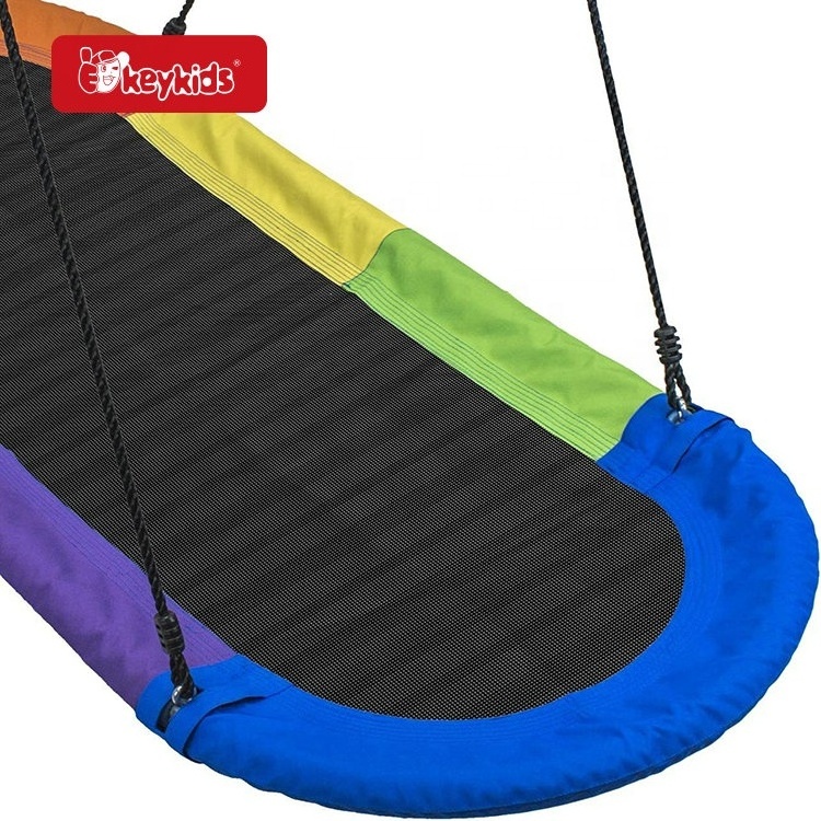 Hanging Tree Swing Saucer Swing for Kids Outdoor W01D299