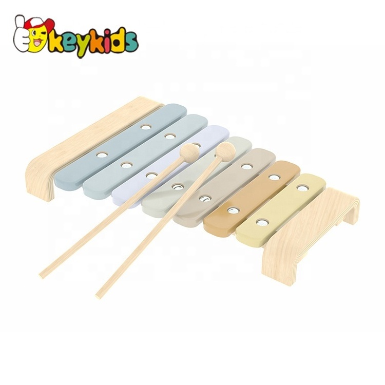 Kids 7 tones musical instrument toy wooden baby xylophone for children 18M+ W07C094A