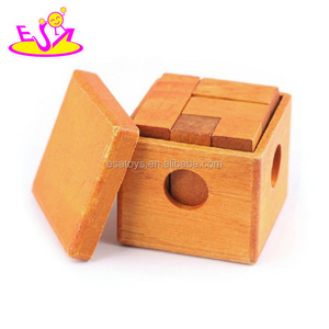 Classical Kongming Luban lock wooden puzzle lock for children brain teasers W11C031