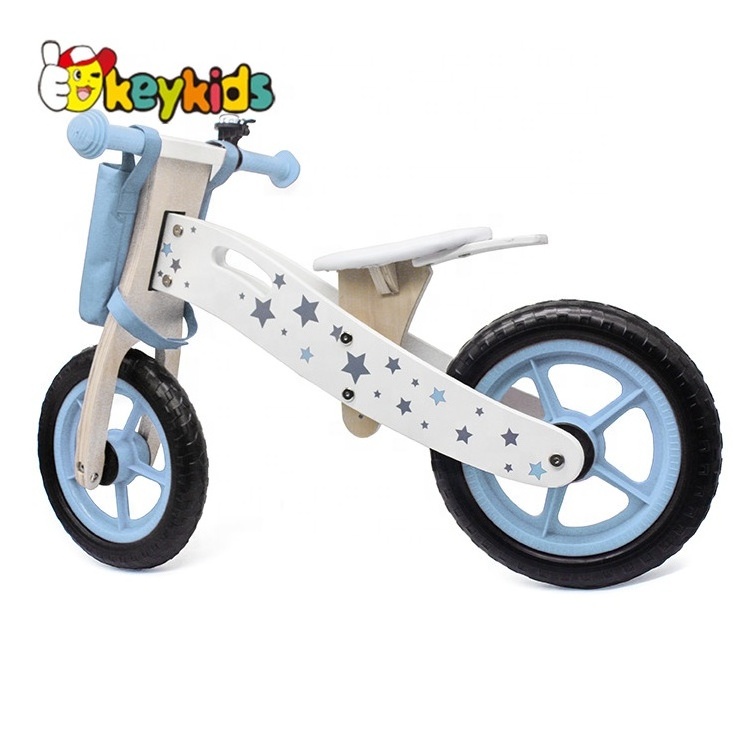 Ready to ship pedal less wooden toddler bike for wholesale W16C194D