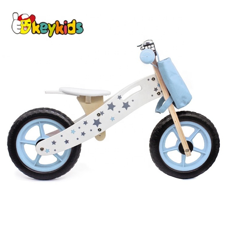 Ready to ship pedal less wooden toddler bike for wholesale W16C194D