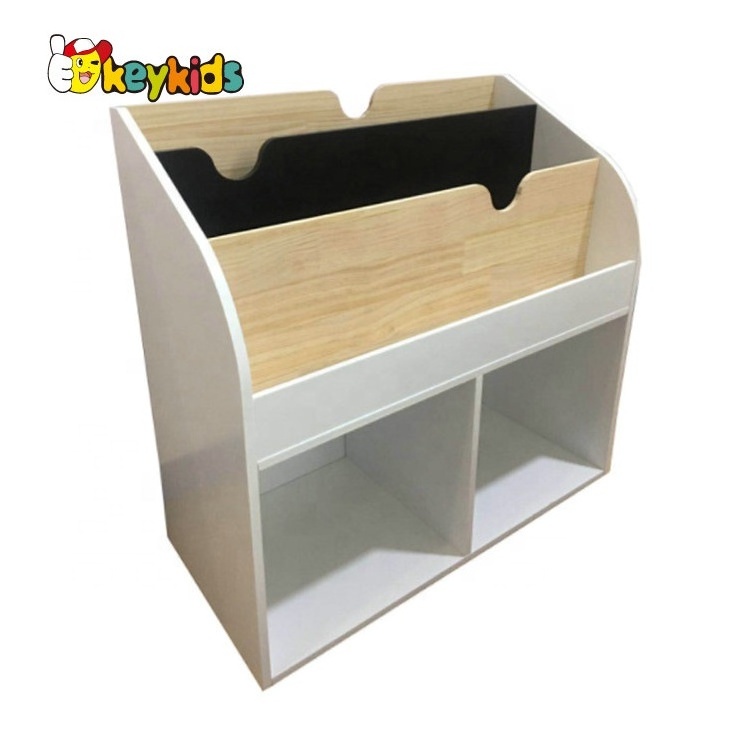 2020 New design children wooden toy storage cabinet with doors W08C289