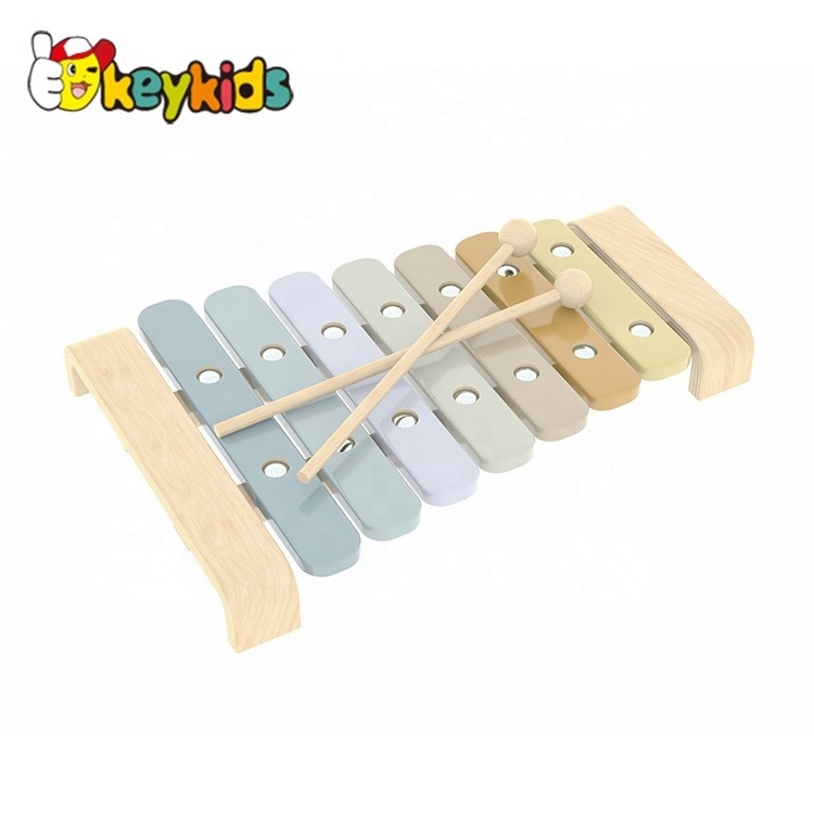 Kids 7 tones musical instrument toy wooden baby xylophone for children 18M+ W07C094A