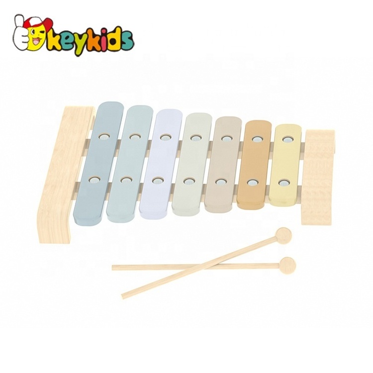 Kids 7 tones musical instrument toy wooden baby xylophone for children 18M+ W07C094A