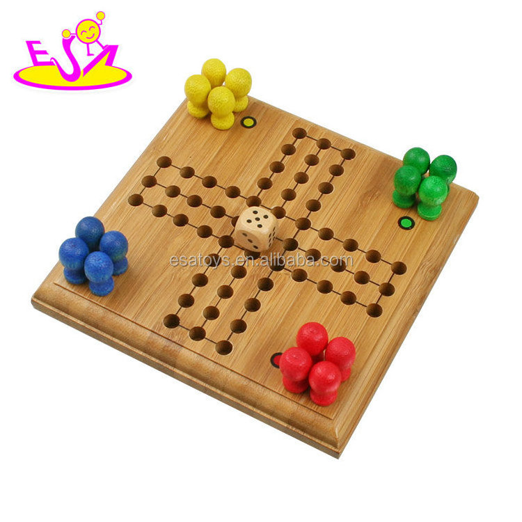 wholesale cheap educational game wooden backgammon board for children W11A070