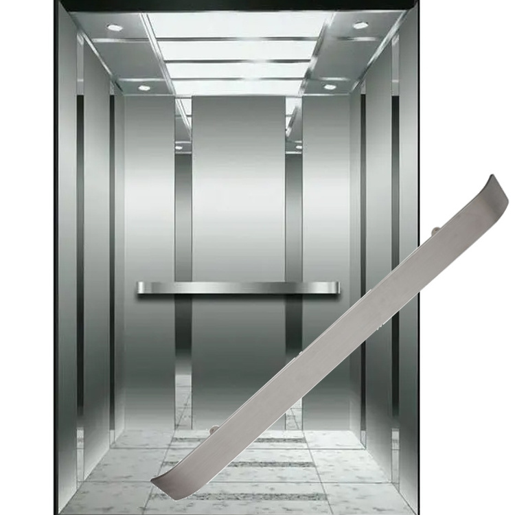 Elevator Decoration General 304 Stainless Steel Safety Flat Handrail