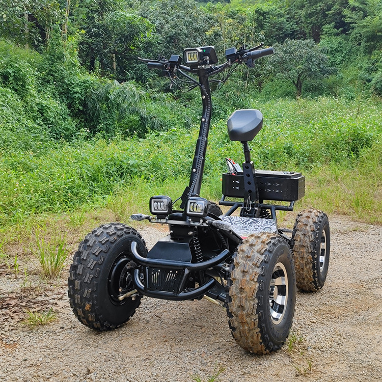 Powerful All Terrain Vehicle 4 Wheel Drive Electric Mobility Scooters Fast ATV Off Road Fat Tire 8000W Electric Scooter