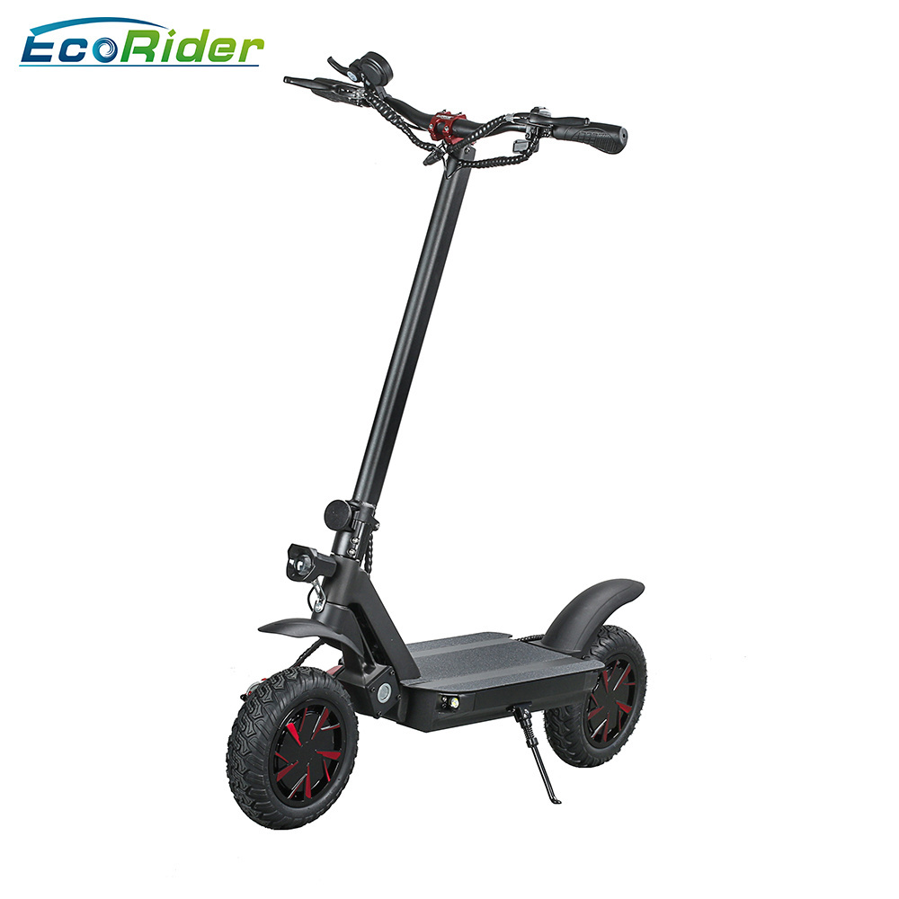 Off-road Ecorider 3000w motor scooter electric 60v 20AH lithium battery 2 wheel electric scooter bike for adult e-steps