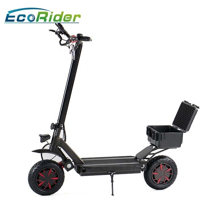 Ecorider Patinete Electrico Adults Powerful Foldable Scooter 3600W Trottinette Electrique with Double Drive Electric Scooters Ce