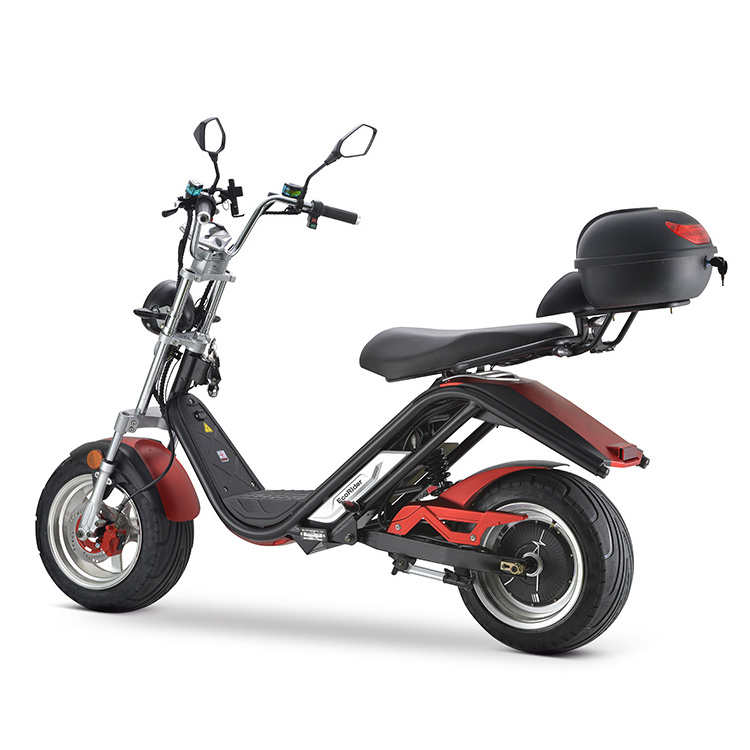 EcoRider moto electrique electric  citycoco motos electrica 2000w electric chopper motorcycle scooter european warehouse