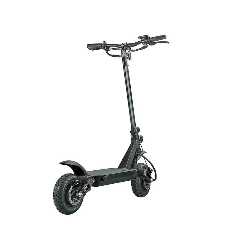 Ecorider eCool dual drive electric scooter two wheel 3600 watt wide wheel scooter