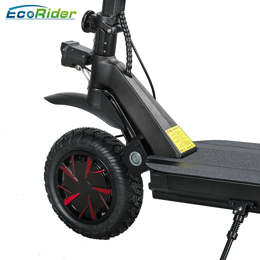 Off-road Ecorider 3000w motor scooter electric 60v 20AH lithium battery 2 wheel electric scooter bike for adult e-steps