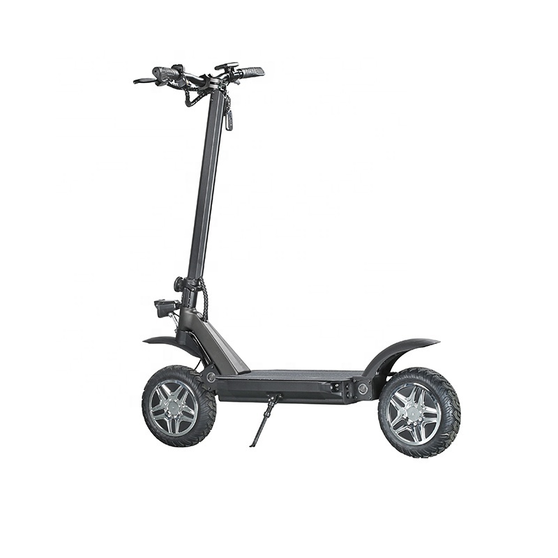 Ecorider eCool dual drive electric scooter two wheel 3600 watt wide wheel scooter