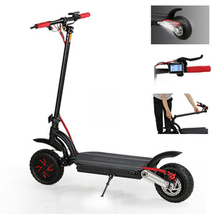 Ecorider E4-9 High Speed Off Road Foldable Dual Motor Electric Scooter 3000w 60v Electr Adultscooter China Two-wheel Scooter Ce