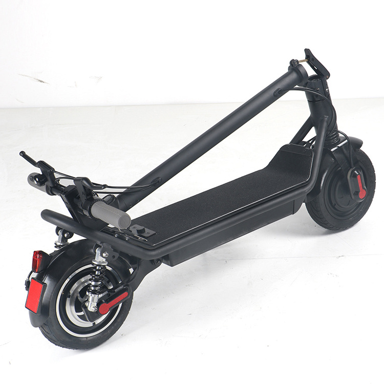 EcoRider E4-7 Folding Electric Scooter 1000W with Fat Tyre 10 Inch Kick Scooter Foldable