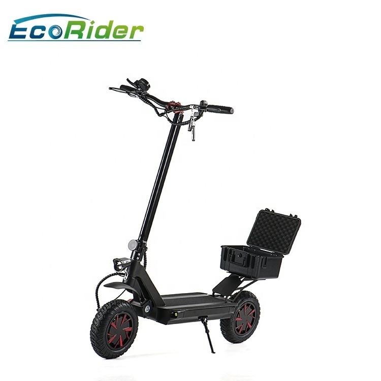 Ecorider Patinete Electrico Adults Powerful Foldable Scooter 3600W Trottinette Electrique with Double Drive Electric Scooters Ce