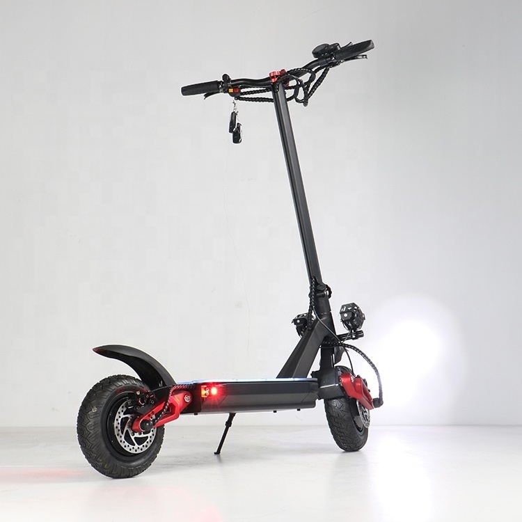 Ecorider E4-9 High Speed Off Road Foldable Dual Motor Electric Scooter 3000w 60v Electr Adultscooter China Two-wheel Scooter Ce