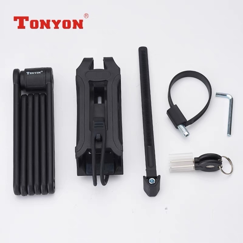 TonYon bicycle lock electric scooter Foldable Lock Folding EBike Electric Cycle Locks for bike