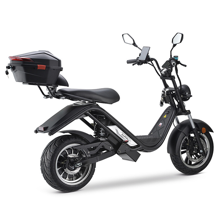 EcoRider moto electrique electric  citycoco motos electrica 2000w electric chopper motorcycle scooter european warehouse