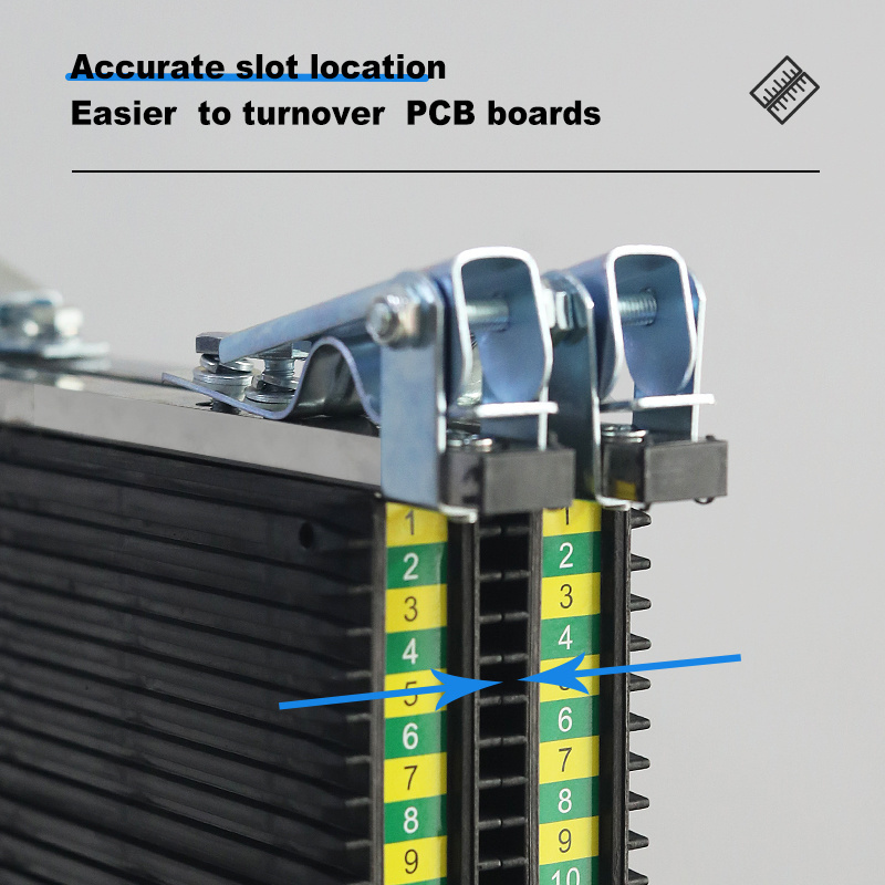 Adjustable Stainless Steel ESD PCB Trolley Antistatic SMT ESD PCB Storage Cart