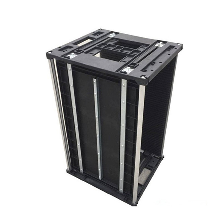 Plastic Industrial Storage Rack SMT ESD Magazine Rack for PCB Storage