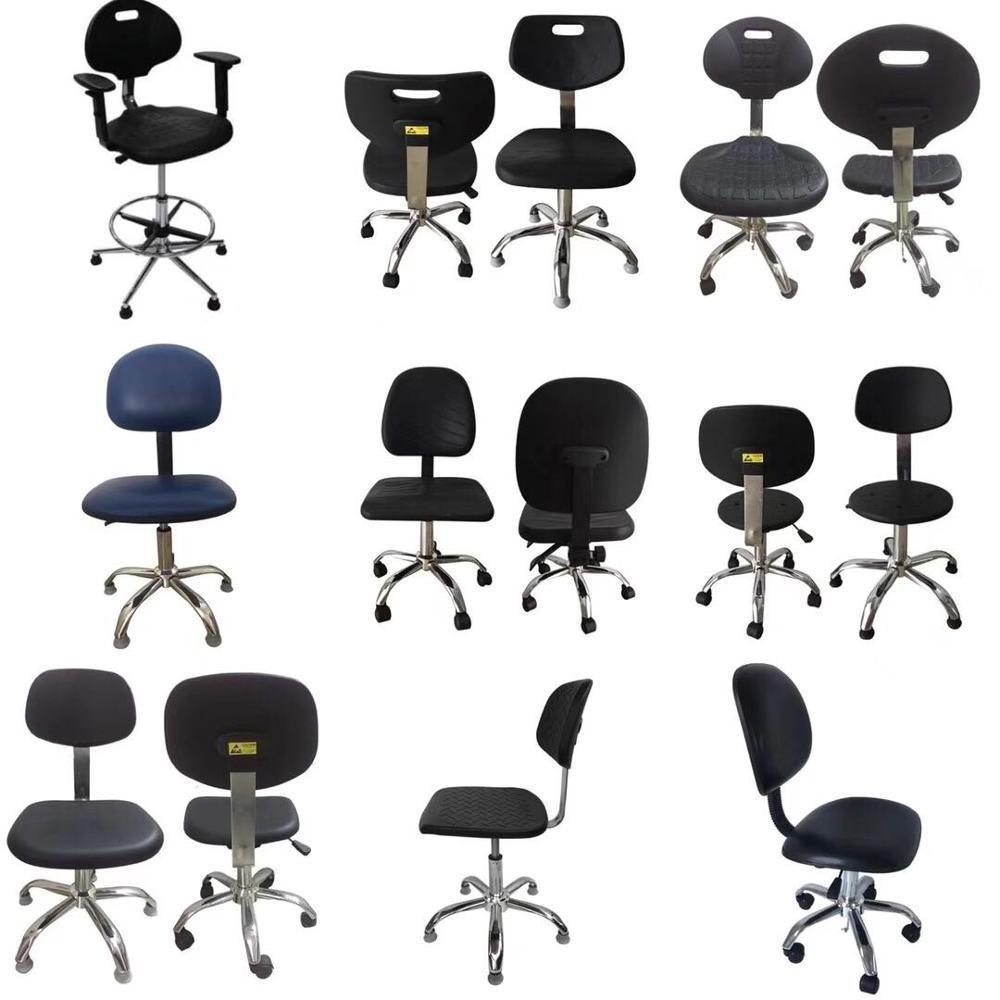 High Quality Black Adjustable PU Foam Anti-static ESD Chair