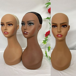 Mannequin Head with Shoulder for wig Mannequin Head Mannequin Head 18 inch tall can Pierceable