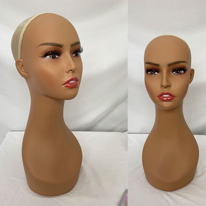 18inch Tall Mannequin Head with Shoulder for wig Mannequin Head Mannequin Head can pierceable