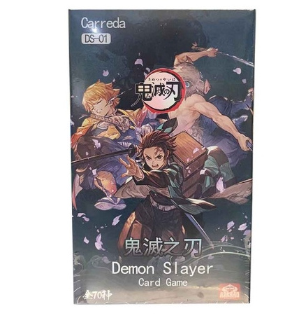 36 box wholesale google anime Demon Slayer Card Family Children Christmas Gift TCG Game Cards Kimetsu Yaiba Table Playing card