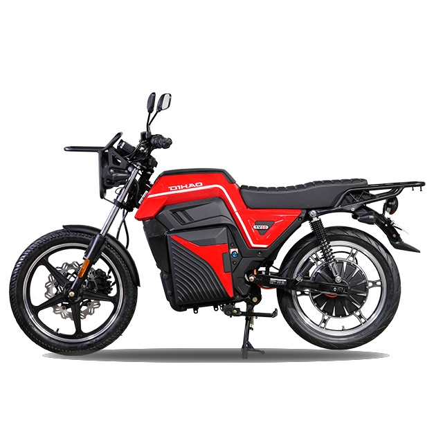 Dihao 2000w 72v Delivery Electric Moped Mobility Scooter bike Motorcycles swap lithium battery for adult