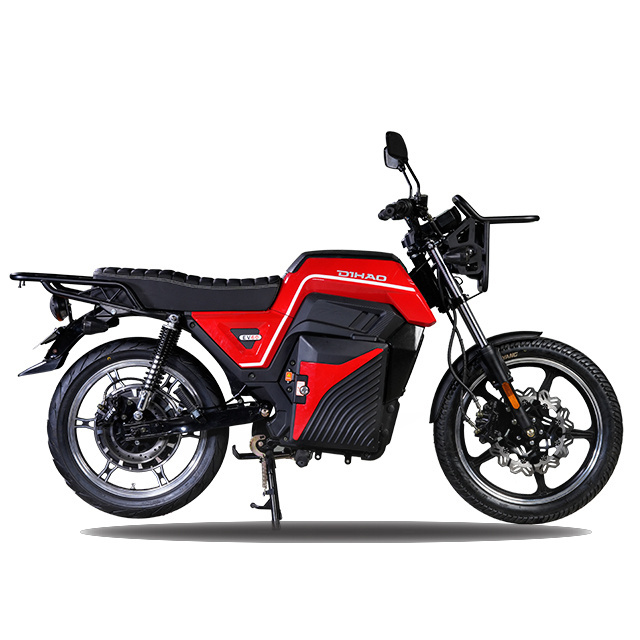 Dihao 2000w 72v Delivery Electric Moped Mobility Scooter bike Motorcycles swap lithium battery for adult