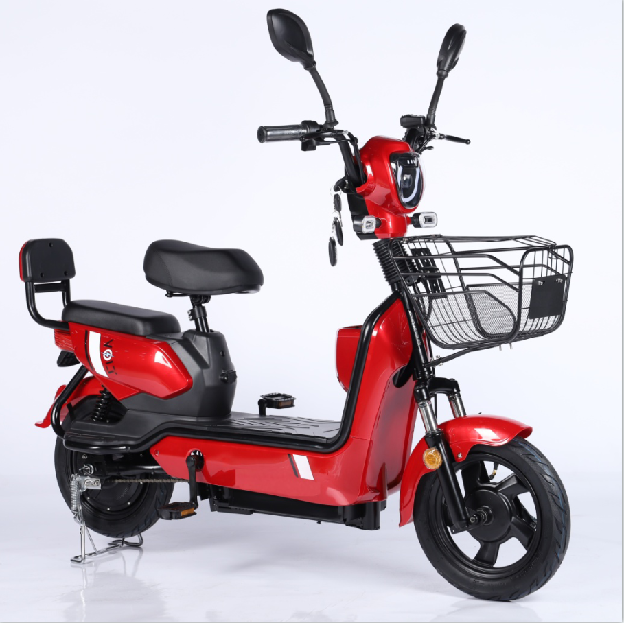 Hot sale CKD 500w 2 wheel electric bike scooter/electric moped with pedals motorcycle electric scoote