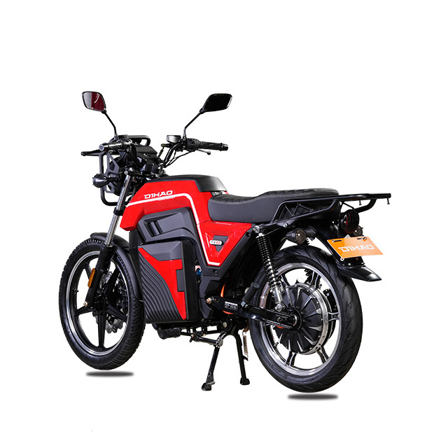 Dihao 2000w 72v Delivery Electric Moped Mobility Scooter bike Motorcycles swap lithium battery for adult