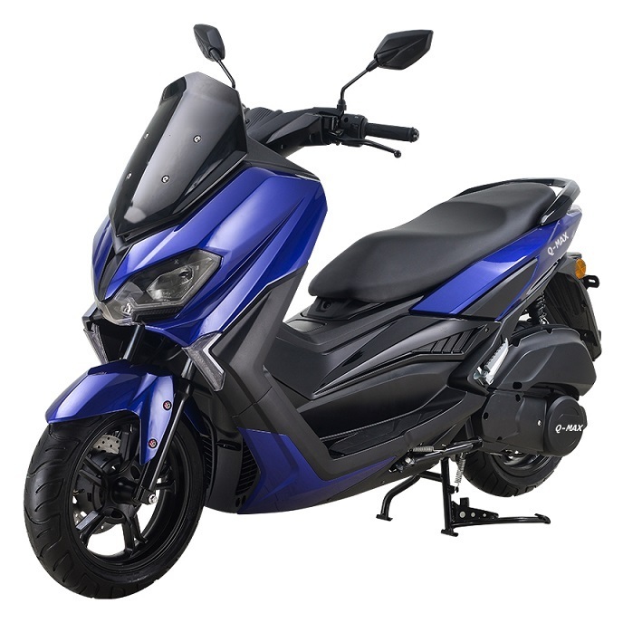 Q MAX moped 150cc gas scooter 4-STROKE 150 cc gasoline bike petrol motorcycle for adult scooter