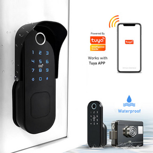 Eseye High Security Fingerprint Smart Door Lock WIFI APP Digital Smart Lock For Airbnb and Condo Apartment Project