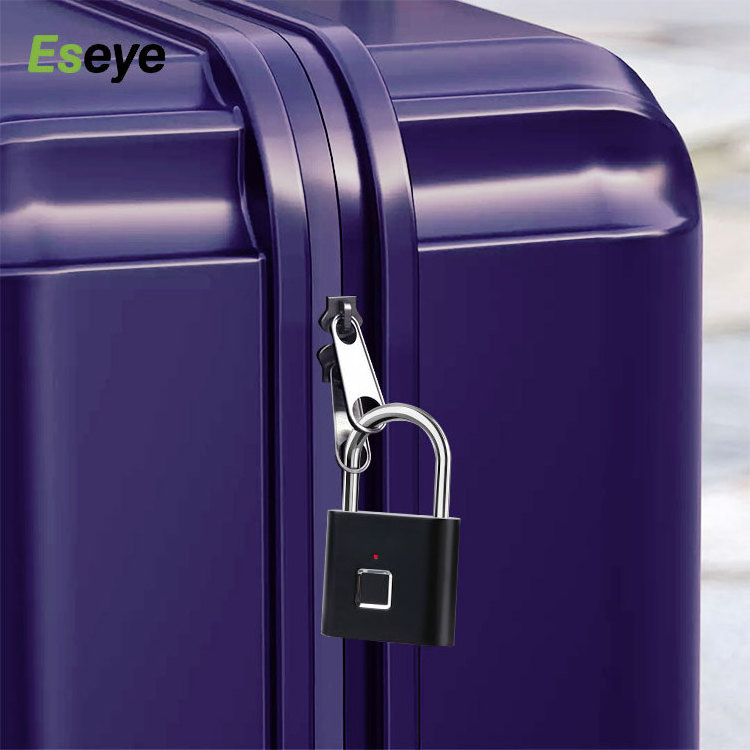 Eseye Safe Fingerprint Smart Biometric Electronic Padlock Anti-theft Waterproof Smart Padlock Security Door Smart Locks