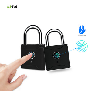 Wholesale USB Rechargeable Electronic Door Lock Smart Biometric Smart Keyless Touch Outdoor Waterproof Metal Fingerprint Padlock