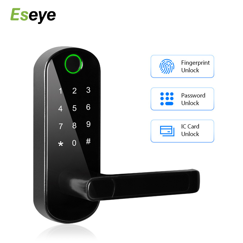 Eseye OEM/ODM Smart Cerraduras Candado Inteligente TT Fingerprint Door Fechadura Digital Lock