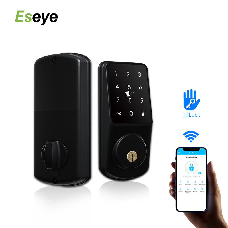 Eseye High Quality Combination Key Electronic Entry Indoor Smart Lock Door Digital Latch Door Lock Wooden Door