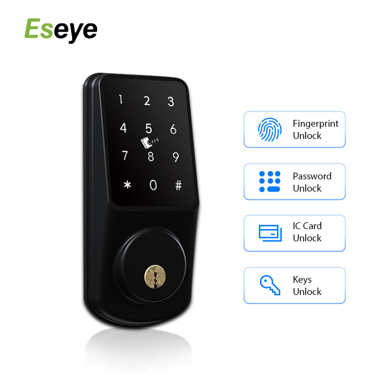 Eseye High Quality Combination Key Electronic Entry Indoor Smart Lock Door Digital Latch Door Lock Wooden Door