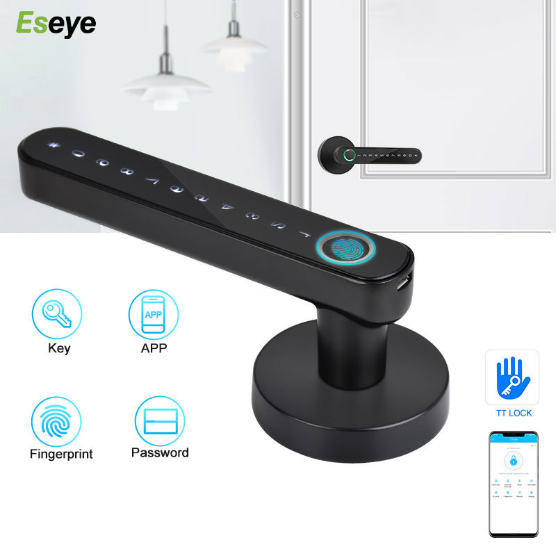 Eseye High Quality TTLOCK APP Smart Electronic Lock For Indoors Smart Lock Door Fingerprint Intelligent lock