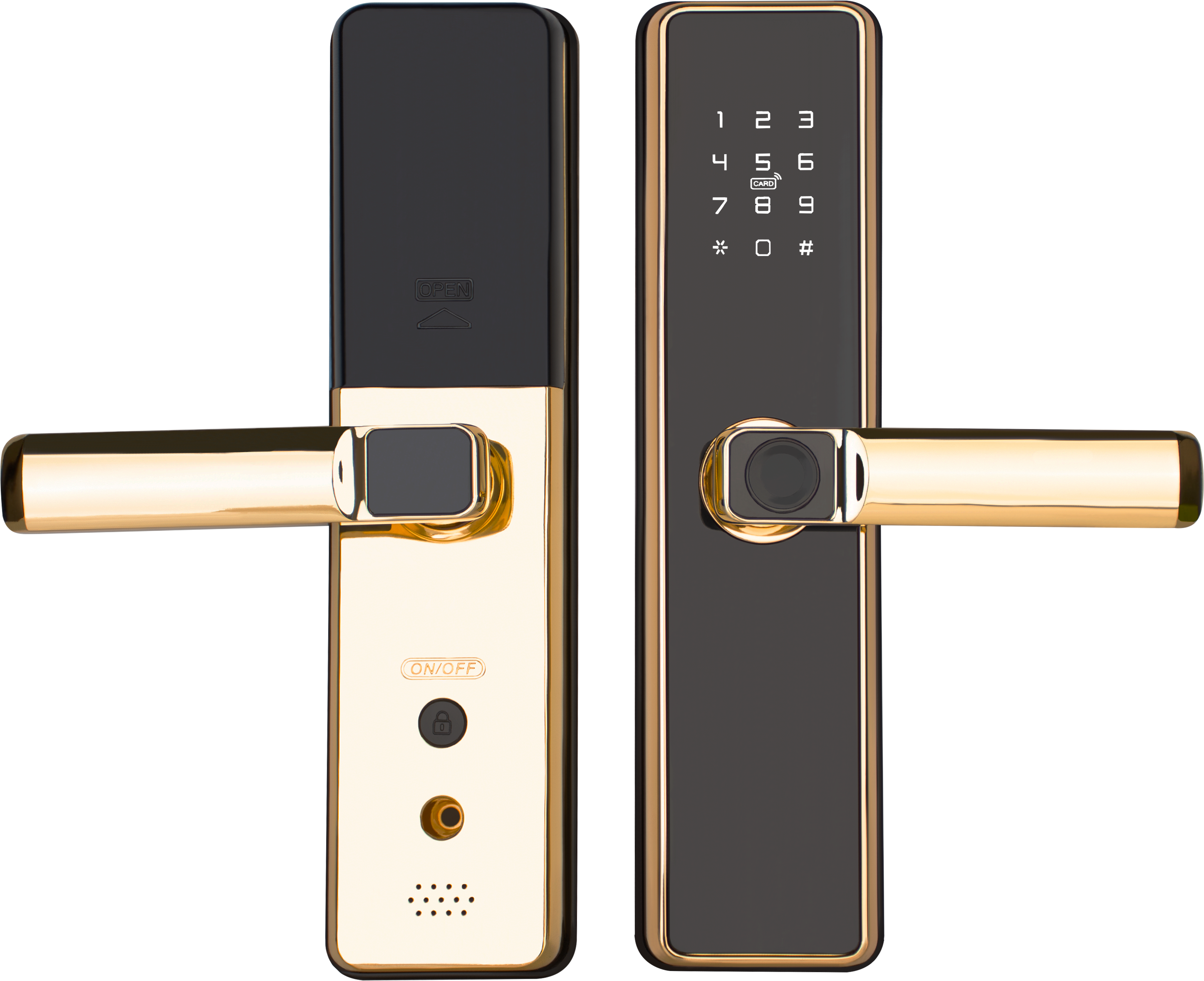 Eseye Tuya App Ttlock Wifi Keyless Digital Biometric Fingerprint Door Lock Waterproof Cerradura Inteligente Smart Door Lock