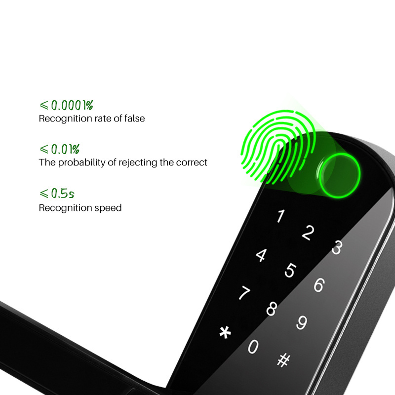 Eseye OEM high quality control keypad Smart Digital Electronic Door Lock Digital Fingerprint keypad Smart Door Lock