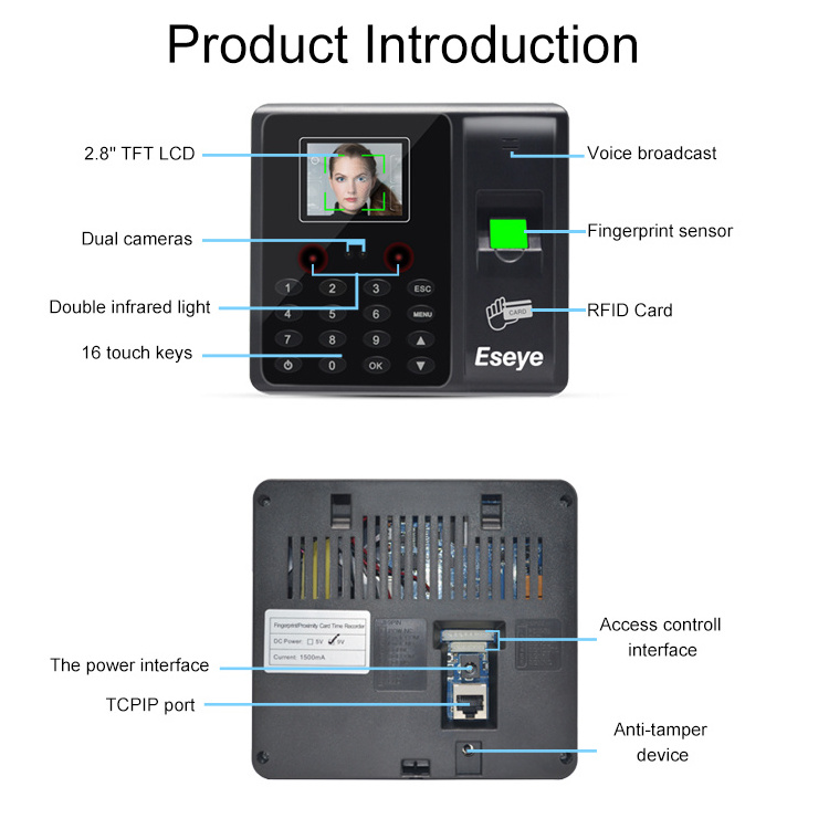 Wireless Biometric USB Flash Fingerprint Reader USB Fingerprint Time Attendance Device for Time Recording