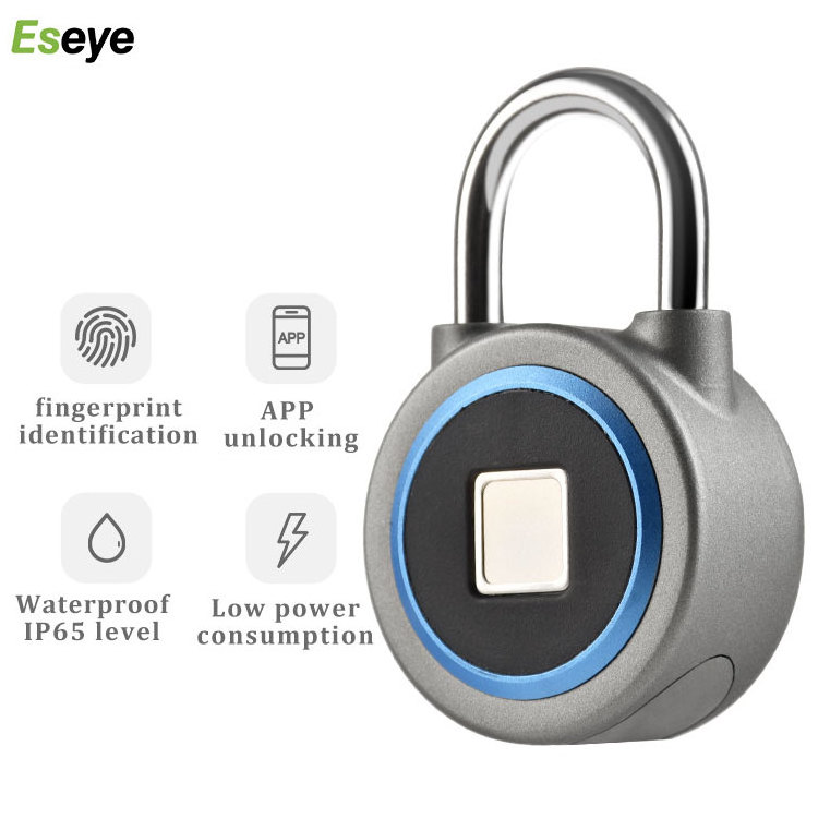 Eseye Keyless Circuits Padlocks Mini Door Lock Luggage Fingerprint Smart Padlock