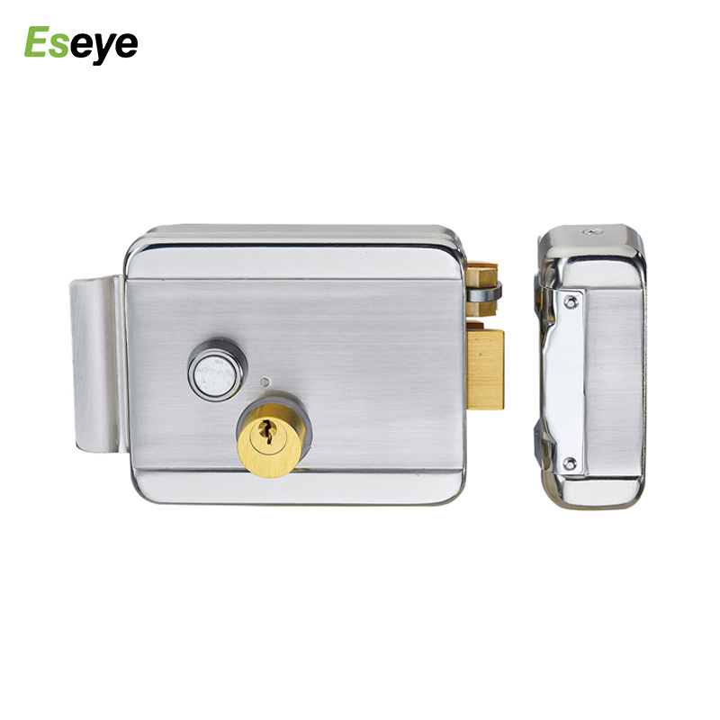 S- 200ELMechanical Inside And Outside Stainless Steel 12v Security Smart Magnetic Electronic Electric Door Rim Lock